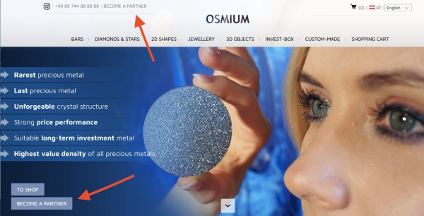 OSMIUM Partner werden